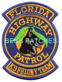 Florida Highway Patrol USMC Patch