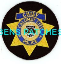 Police Hat Patch 